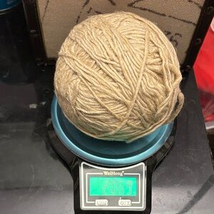 Natural Beige Yarn Ball
